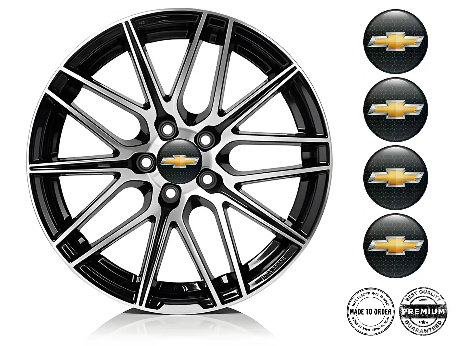 Chevrolet  Raddekal Version Individuelle Harzaufkleber